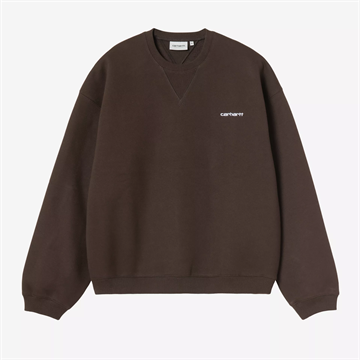 Carhartt WIP Ebbert Sweat Tobacco / White